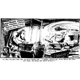 Cartoon - "Premier Overseas"