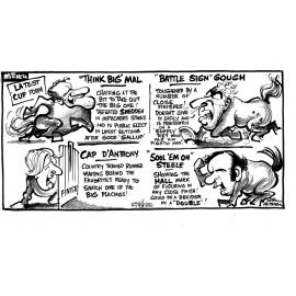 Cartoon - "Latest Cup Form"