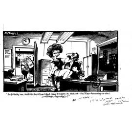 Cartoon - "Sweetheart Agreements"