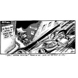 Cartoons - "Give Way to Right Rule"