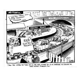 Cartoons - "Electrical Trains"