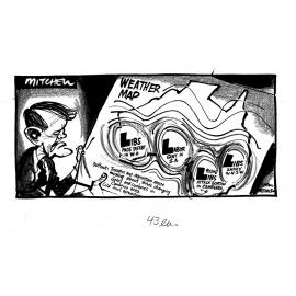 Cartoon - 'Weather Map'