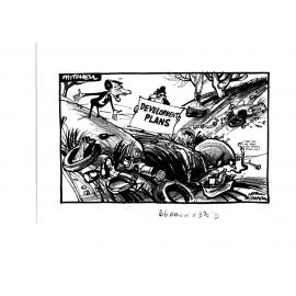 Cartoon - Development plans