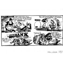 Cartoon - Mitchell's weekend