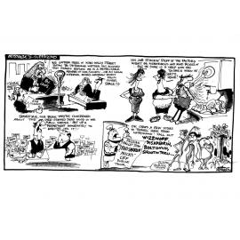 Cartoon - Mitchell's weekend