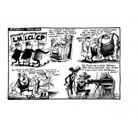 Cartoon - Mitchell's weekend