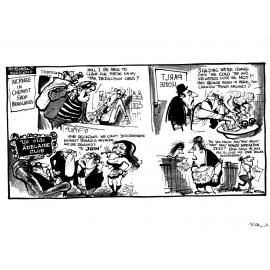 Cartoon - Mitchell's weekend