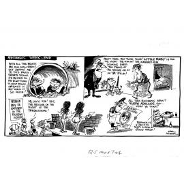 Cartoon - Mitchell's Week-end