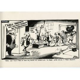 Cartoon - Public servants