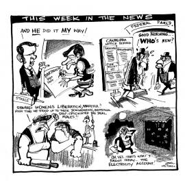 Cartoon - This week in the news