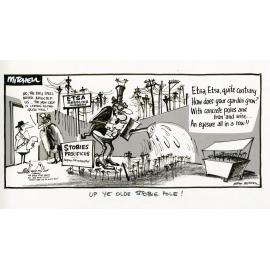 Cartoon - Stobie poles