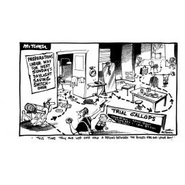 Cartoon - Daylight savings