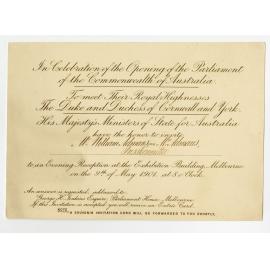 Preliminary Invitation