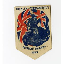 Totally & Permanently Disabled Soldiers Association Badge