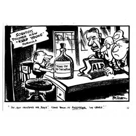 Cartoon - 'Keep Young Formula'