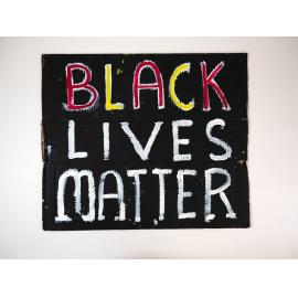 Protest poster - Black Lives Matter