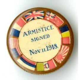 Armistice Signed Badge