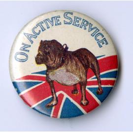 On Active Service Badge