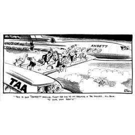 Cartoon - "Flight 999"