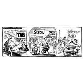 Cartoon - 'Adelaide FourTrella'