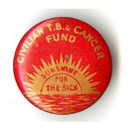 Civilian T.B. & Cancer Fund Badge