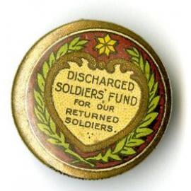 Discharged Soldiers' Fund Badge