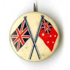 Fundraising Patriotic Badge