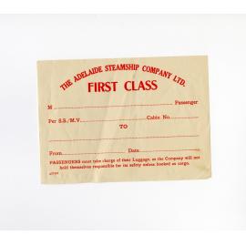 MANUNDA first class ticket
