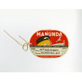 MANUNDA Luggage Tag