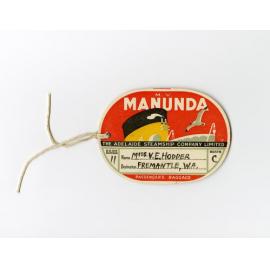 MANUNDA Luggage Tag