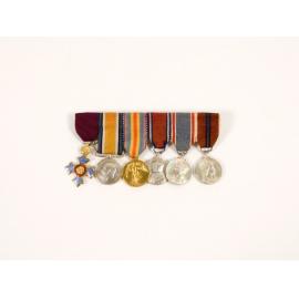 Miniature Medals on Ribbon