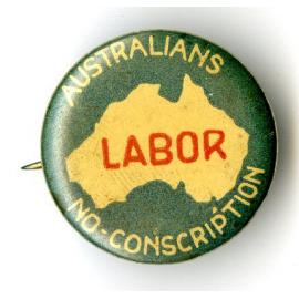 No Conscription Badge