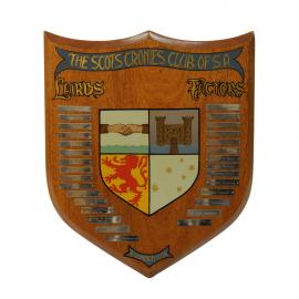 Shield 'The Scots Cronies Club'