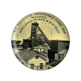 Soldier's Insurance Fund Badge