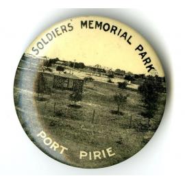 Soldiers' Memorial Park Port Pirie Badge