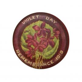 Violet Day Badge - Remembrance 1919