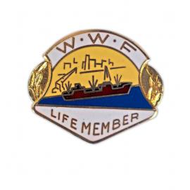 Waterside Workers Federation Life Member Badge
