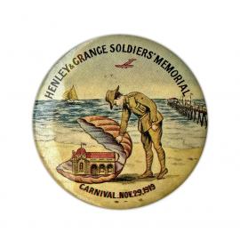 Henley & Grange Soldiers' Memorial 1919 Badge