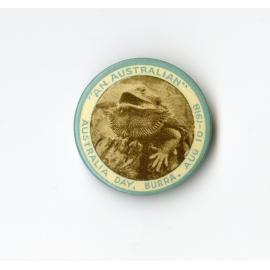 Australia Day Badge - Burra 1918