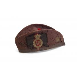 Uniform Cap With 'AR' Badge