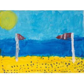 Artwork - Walking on the Beach