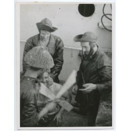 Passat crew, crossing the line