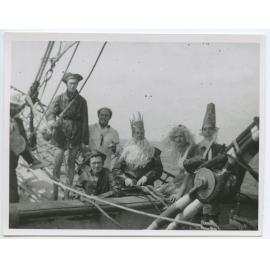 Passat crew, crossing the line