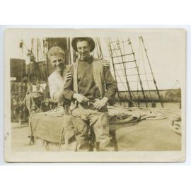 Garthneill crew, Dutchy De Vos and Asher