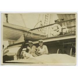 Elis Karlson on board the Penang