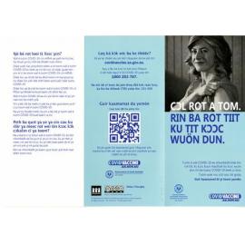 Covid-19 vaccination brochure, Dinka