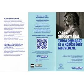 Covid-19 vaccination brochure, Hungarian