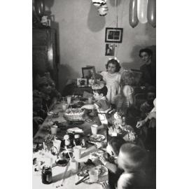 Birthday party at Rosewater Hostel U Block in one of the living rooms