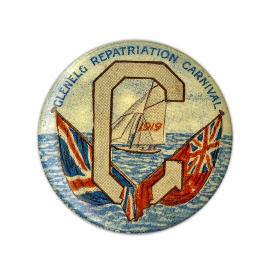 Glenelg Repatriation Carnival 1919 Badge