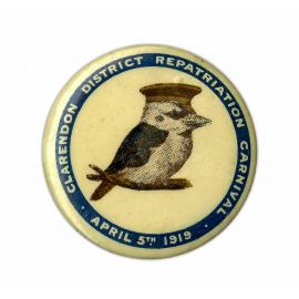 Mannum Repatriation Day 1919 Badge